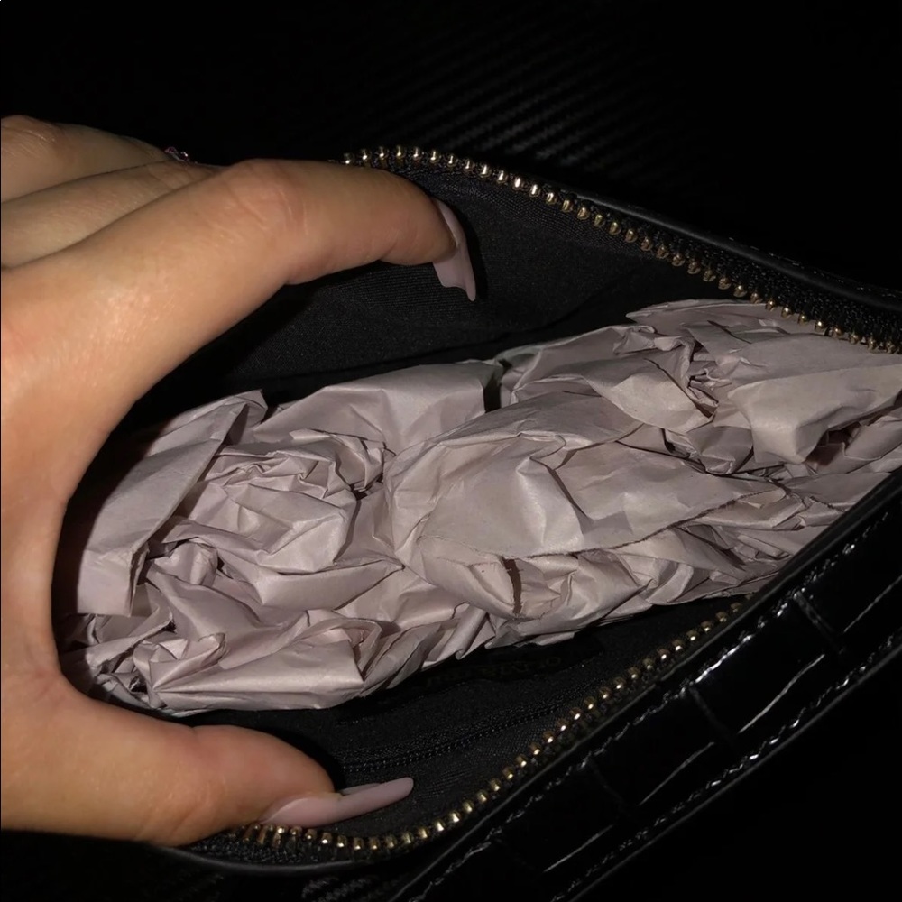 Black purse